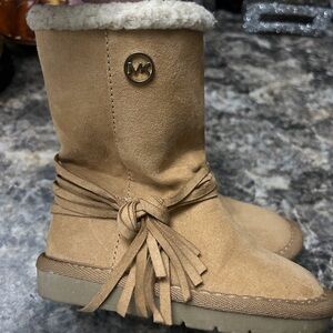 MICHAEL Michael Kors Tan Kids Rain & Snow Boots